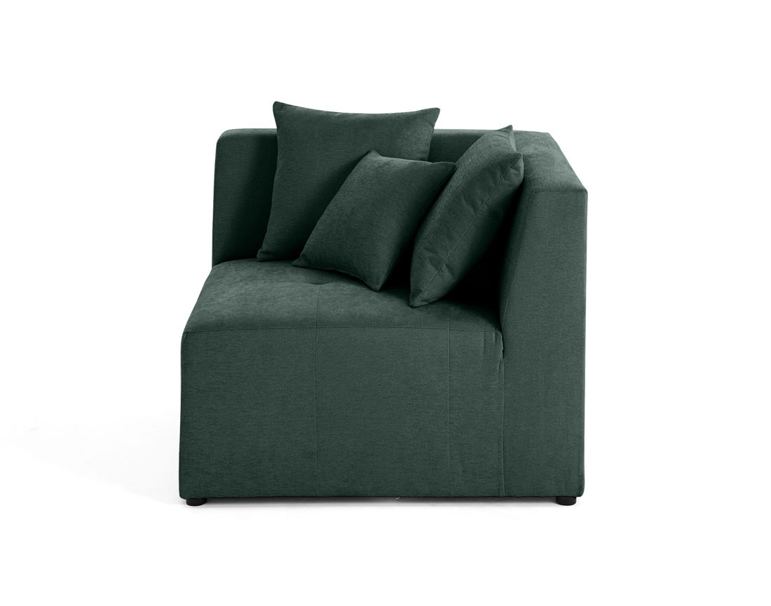 Module d'angle réversible en tissu Amalfi