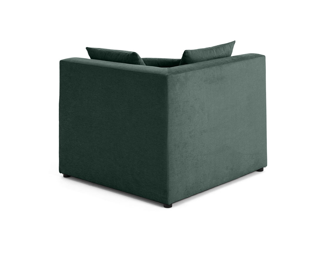 Module d'angle réversible en tissu Amalfi