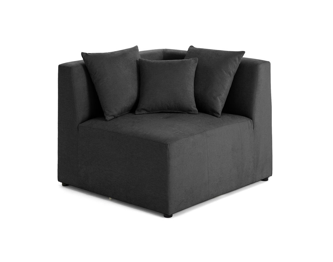 Module d'angle réversible en tissu Amalfi