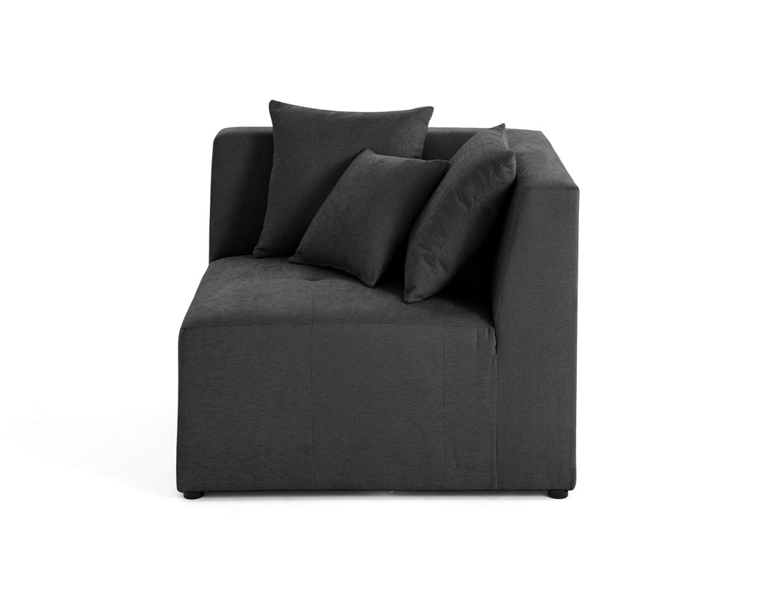 Module d'angle réversible en tissu Amalfi