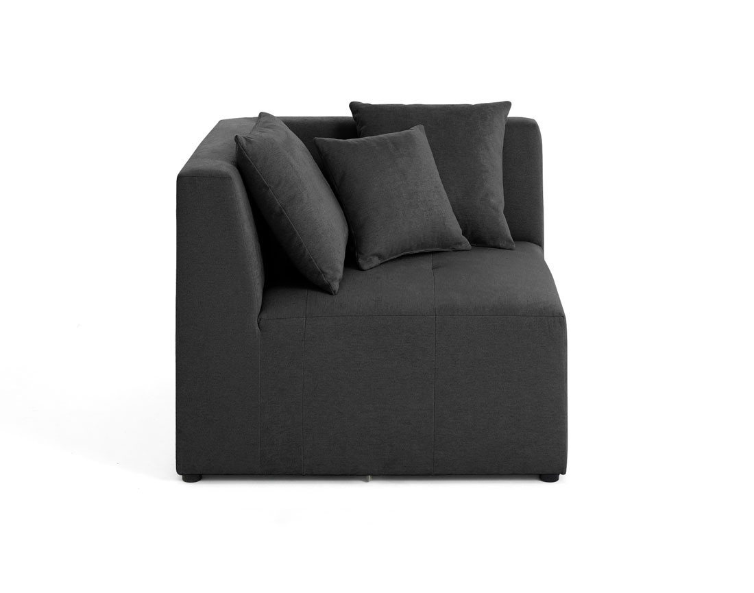 Module d'angle réversible en tissu Amalfi