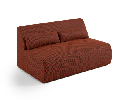 Canapé droit 2 places en...