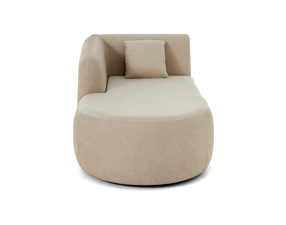 Module d'assise méridienne gauche - en tissu