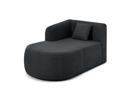 Module d'assise méridienne gauche - en tissu