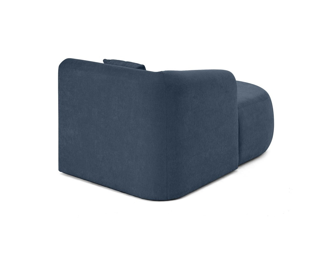 Module d'assise méridienne gauche - en tissu