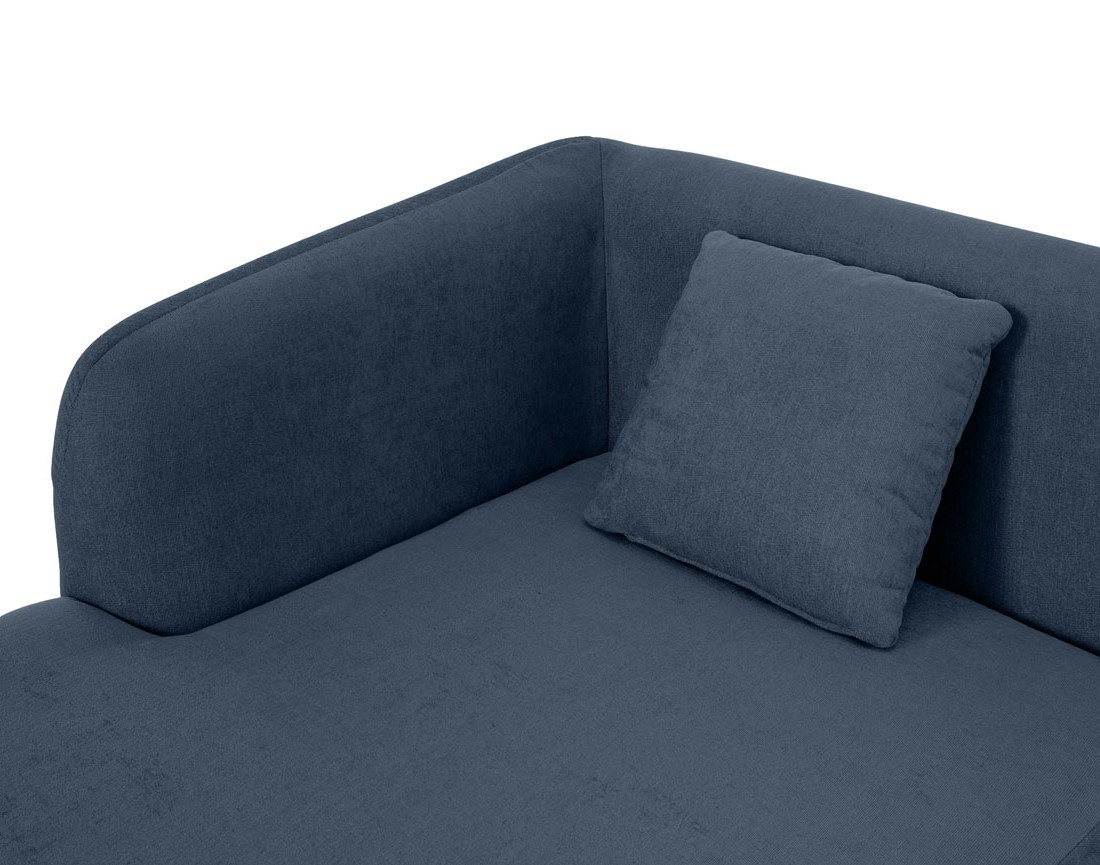 Module d'assise méridienne gauche - en tissu