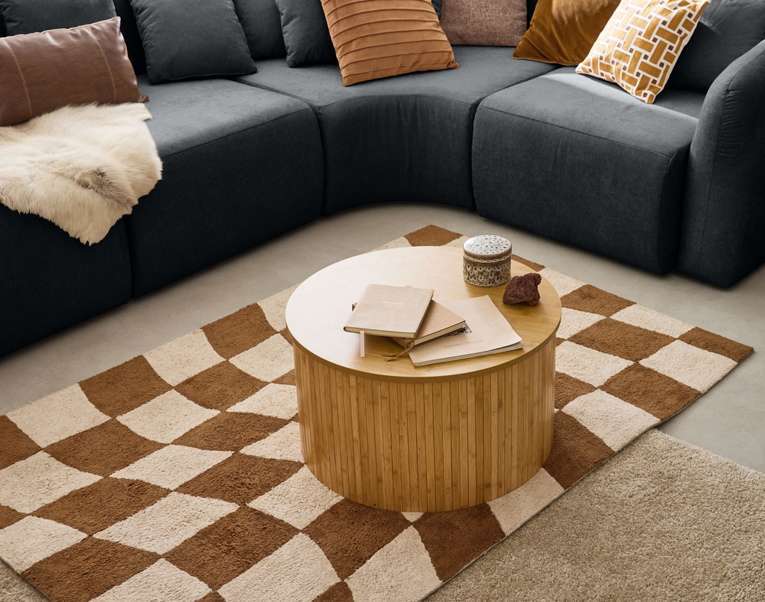 Module d'assise sans accoudoirs en tissu Ikare