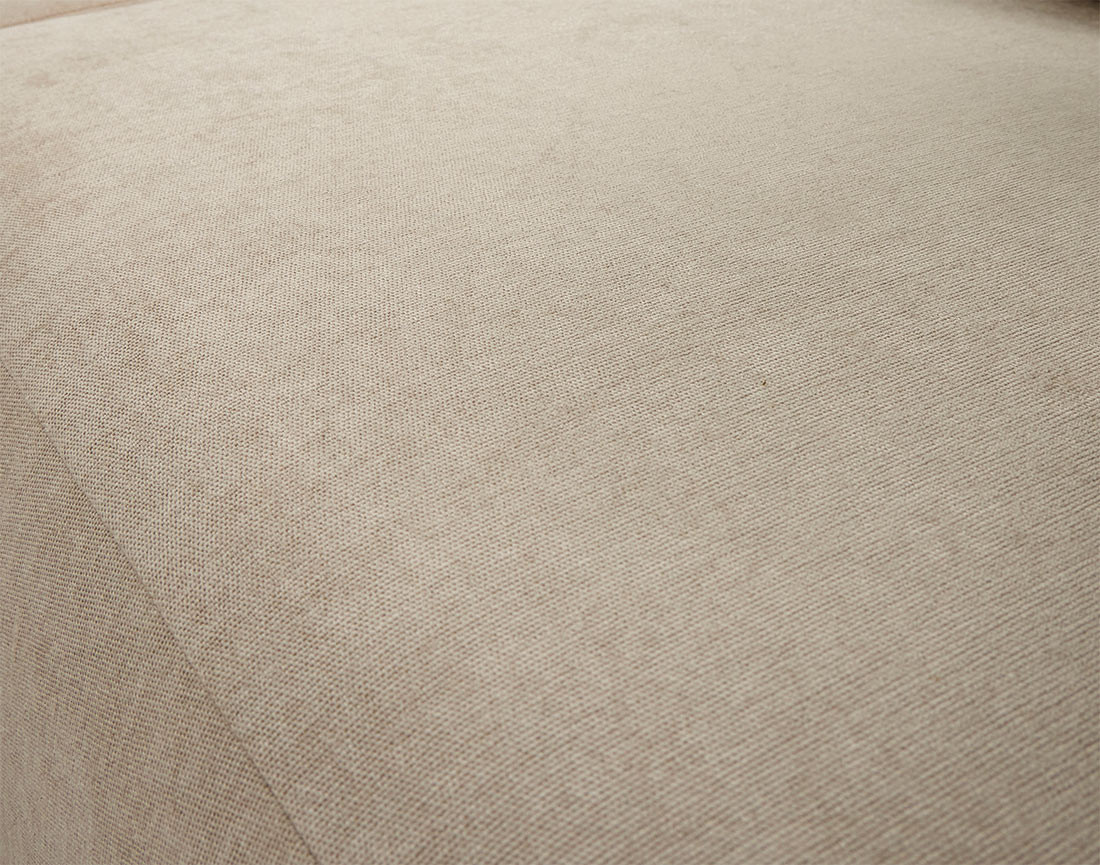 Canapé modulable d'angle droit, 6 places en tissu Ikare