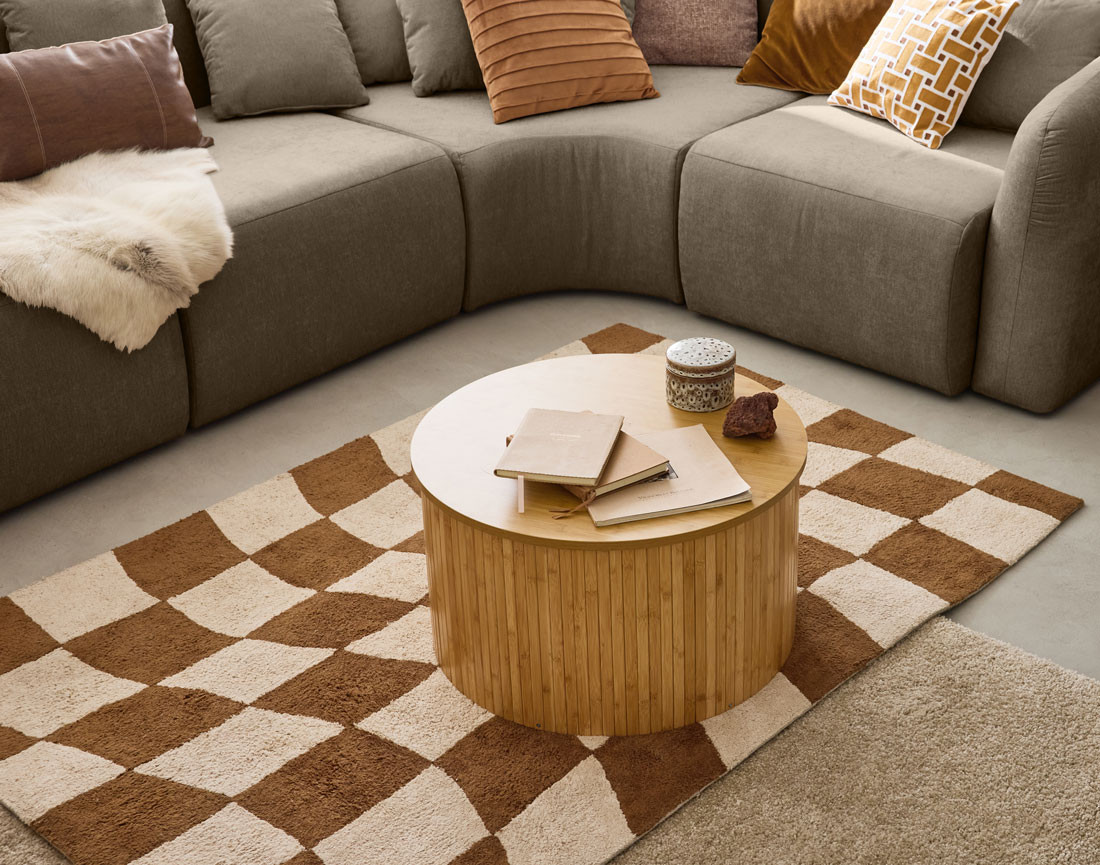 Module d'assise sans accoudoirs en tissu Ikare