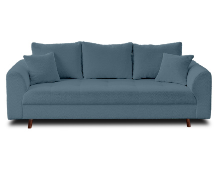 Rune - canapé 3 places - en tissu bouclette Lisa Design