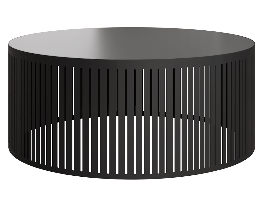 Table basse noir 59 cm Sally