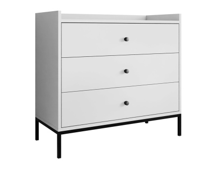 Commode blanc 80 cm Filipo