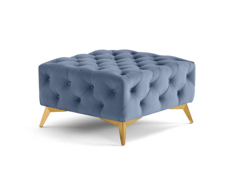 Pouf chesterfield en...