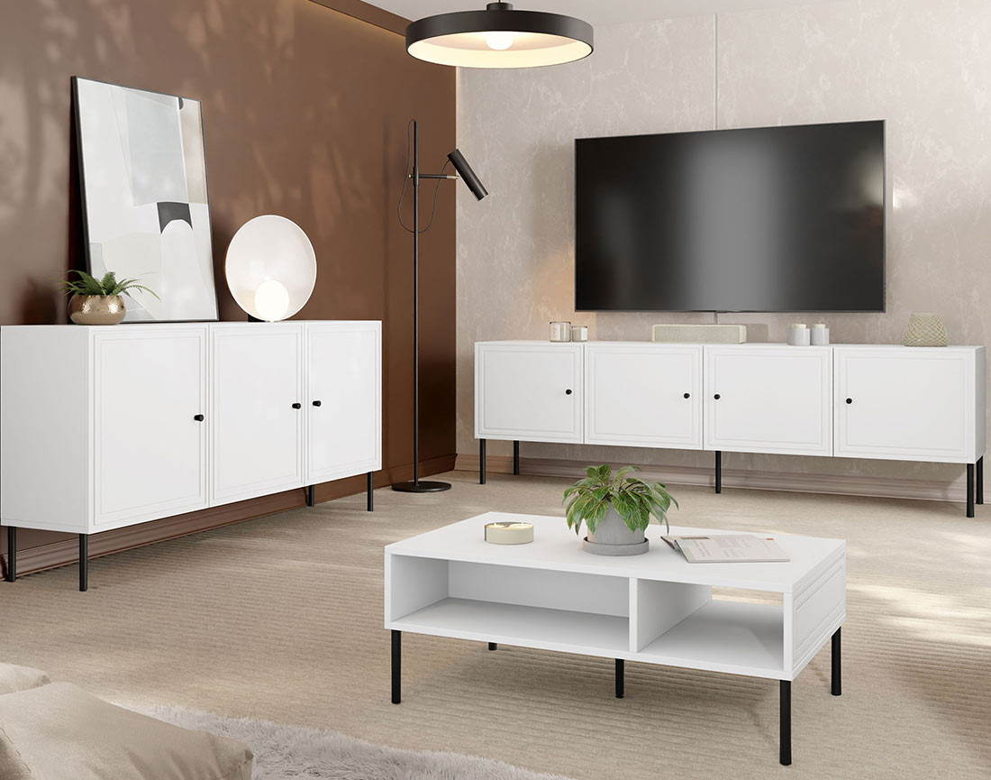 Table basse 2 niches 110 cm Lavaggi