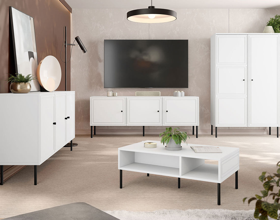 Table basse 2 niches 110 cm Lavaggi