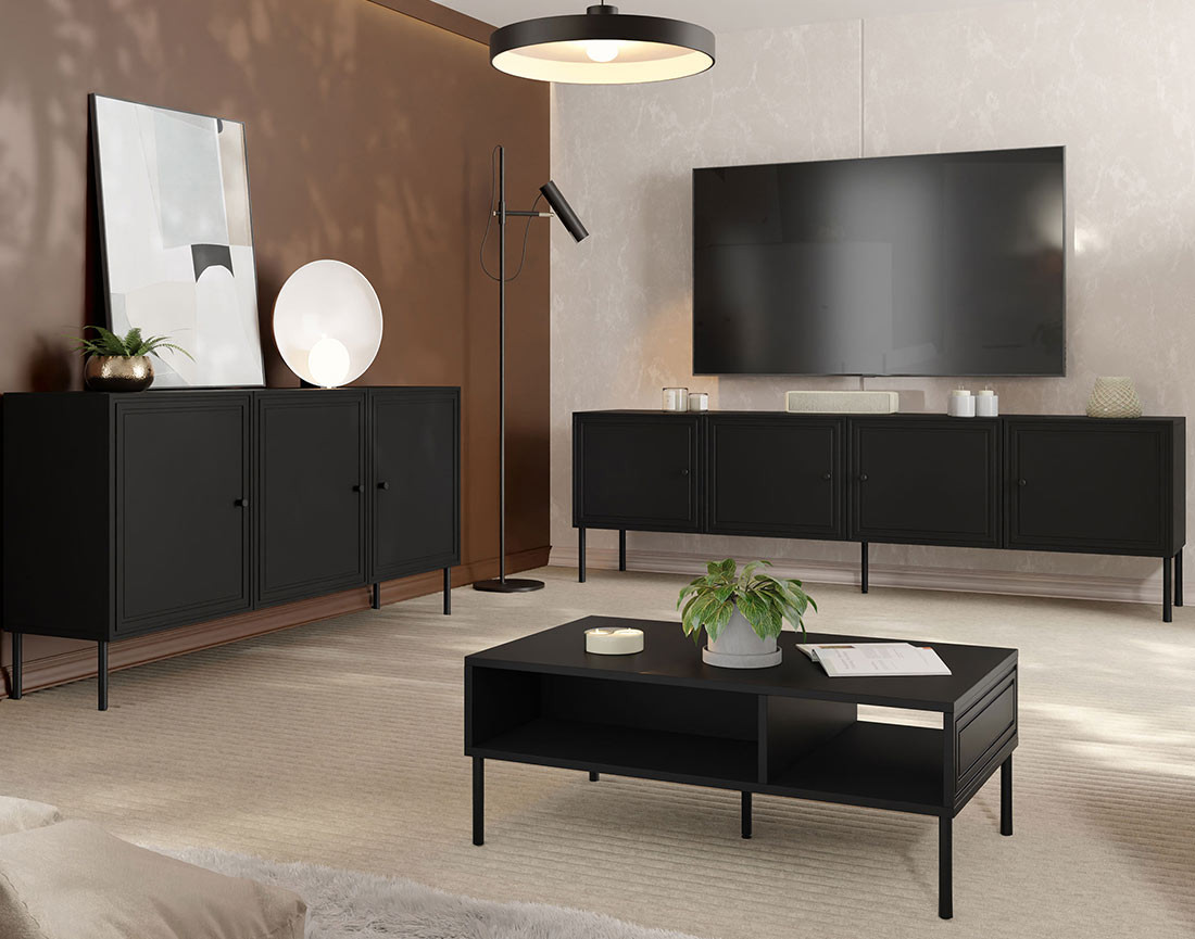 Table basse 2 niches 110 cm Lavaggi