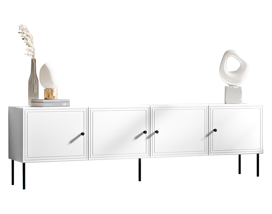 Meuble tv 4 portes 200 cm Lavaggi