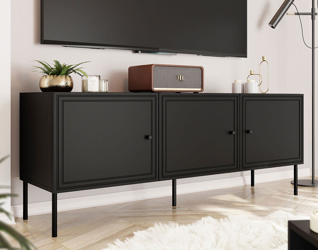 Meuble tv 3 portes 150 cm Lavaggi