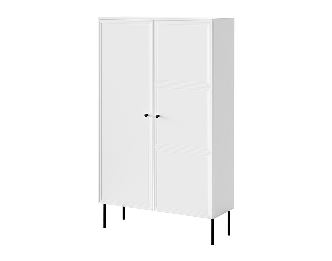 Buffet haut blanc 2 portes 166 cm Lavaggi