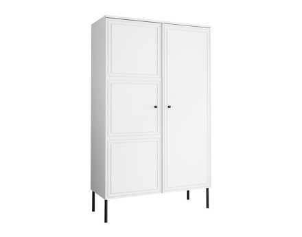 Buffet haut blanc 2 portes 166 cm Lavaggi