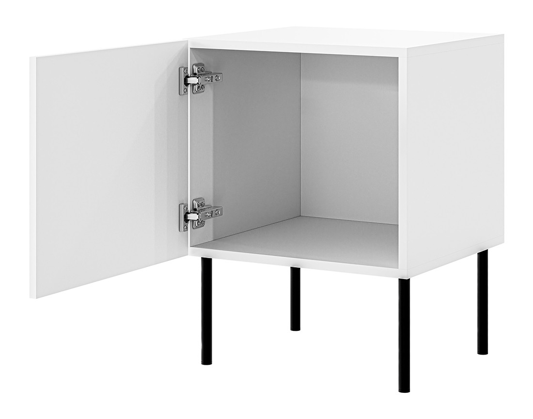Table de chevet blanc 45 cm Lavaggi