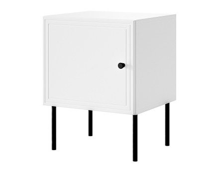 Table de chevet blanc 45 cm Lavaggi