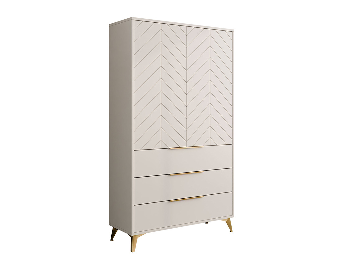 Buffet haut beige 104x180 cm Boccioni