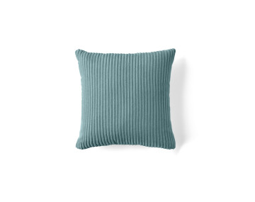 Coussin en velours côtelé...
