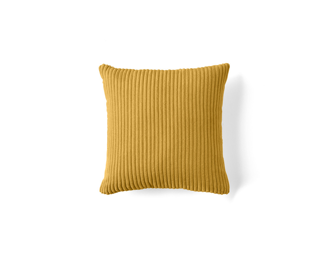 Coussin en velours côtelé 40x40 cm Selma