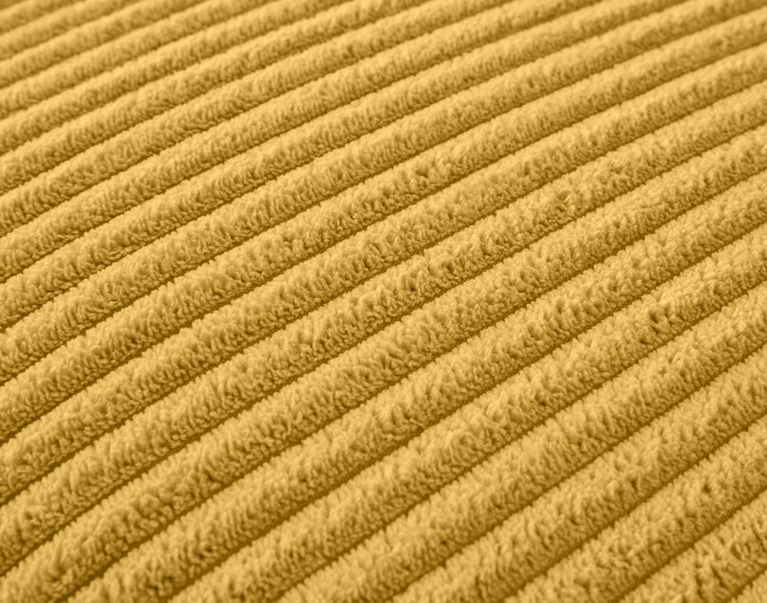 Coussin en velours côtelé 40x40 cm Selma