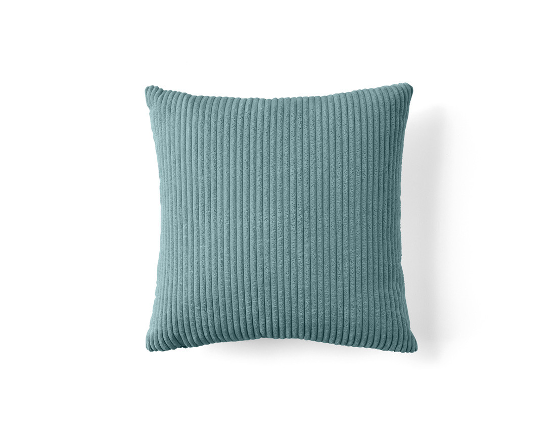 Coussin en velours côtelé 50x50 cm Selma