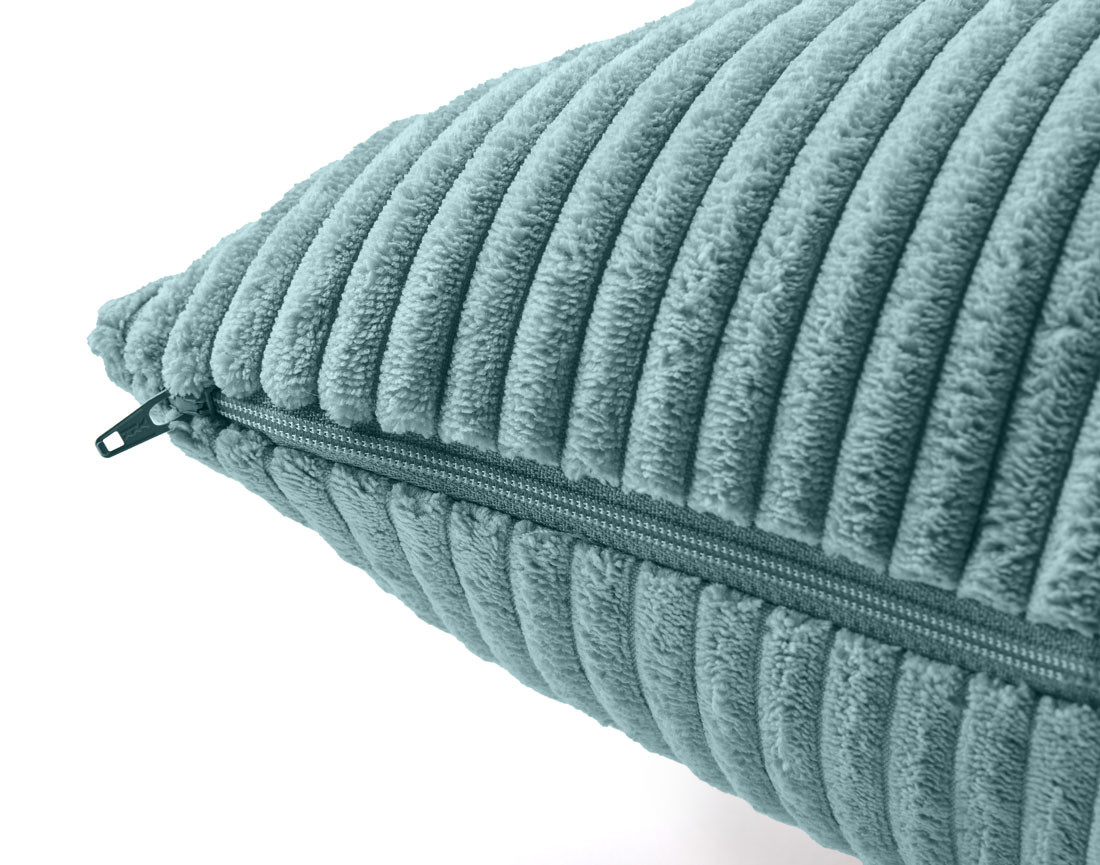 Coussin en velours côtelé 50x50 cm Selma