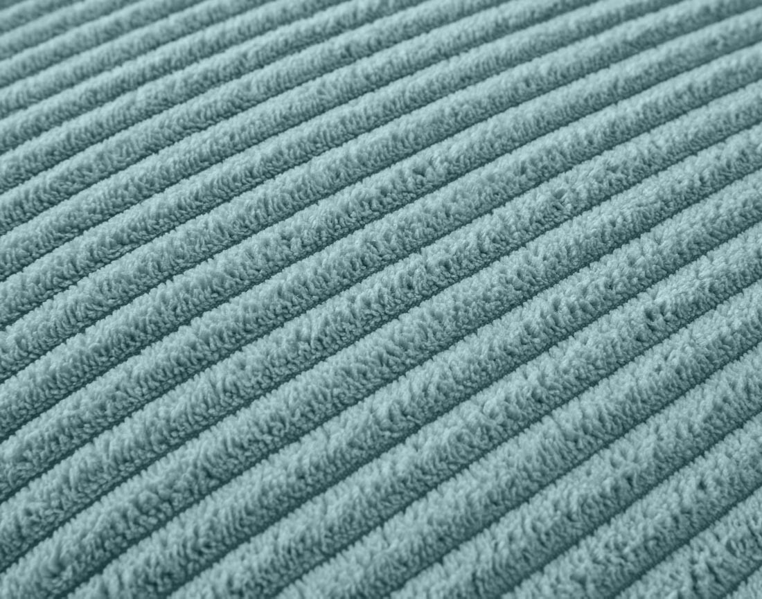 Coussin en velours côtelé 50x50 cm Selma