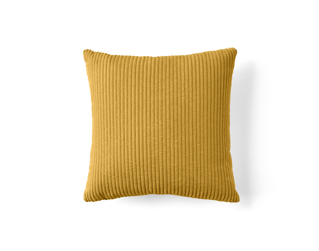 Coussin en velours côtelé 50x50 cm Selma