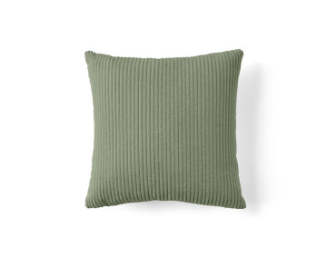 Coussin en velours côtelé...