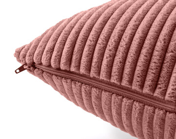 Coussin en velours côtelé...