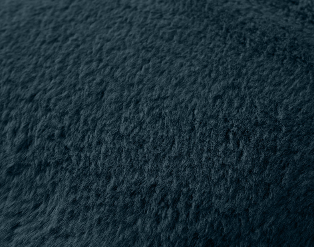 Coussin en fausse fourrure 40x40 cm Oscar