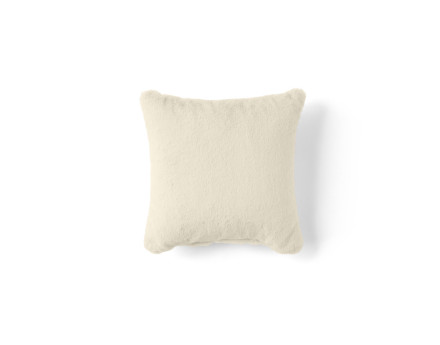 Coussin en fausse fourrure 40x40 cm Oscar