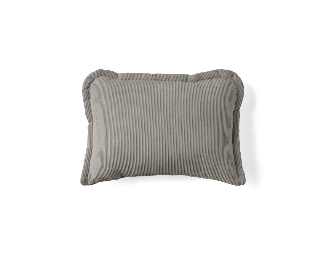 Coussin en velours côtelé 38x52 cm Albane