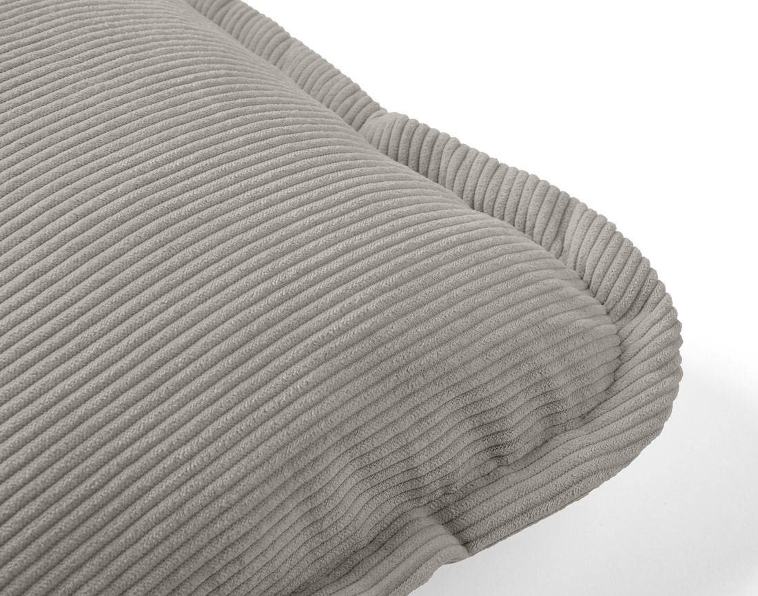 Coussin en velours côtelé 38x52 cm Albane