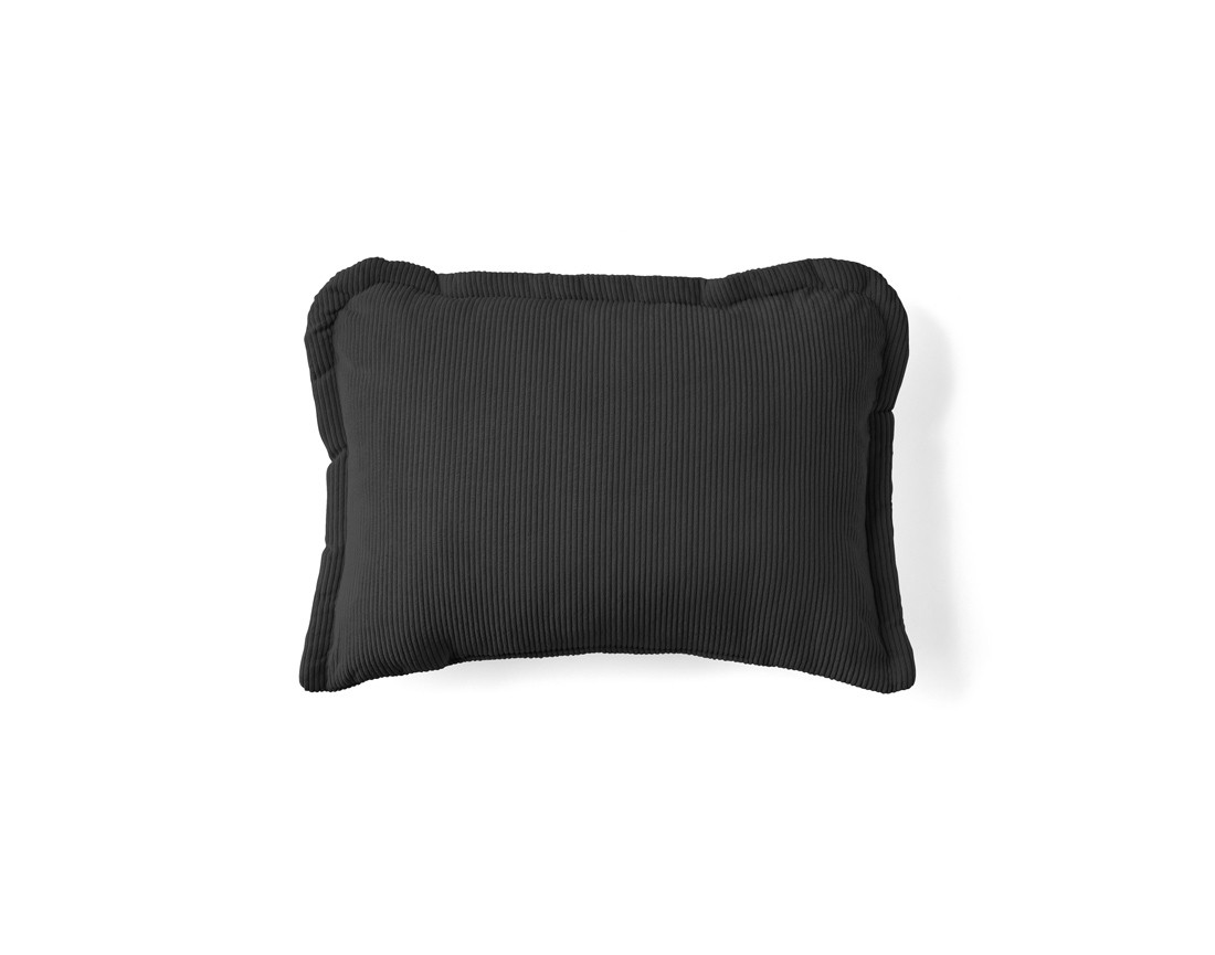 Coussin en velours côtelé 38x52 cm Albane