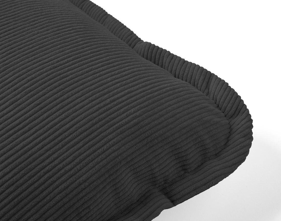 Coussin en velours côtelé 38x52 cm Albane