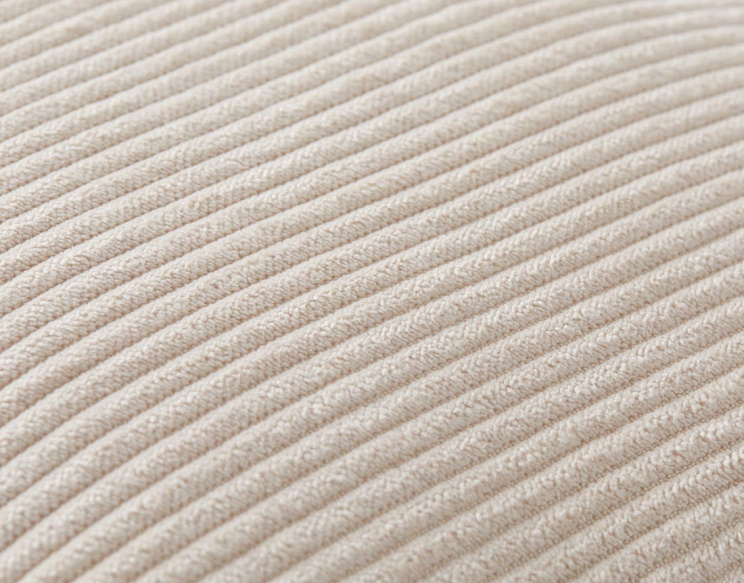 Coussin en velours côtelé...