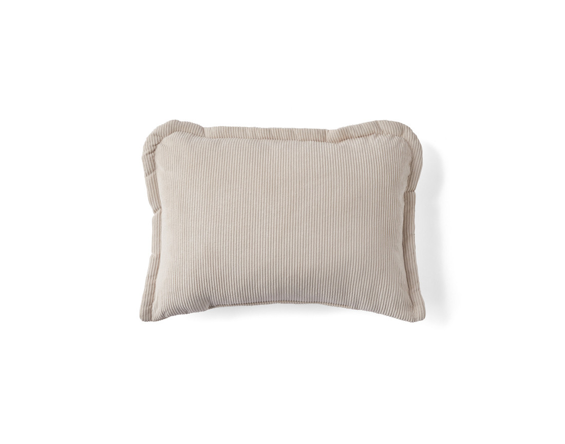 Coussin en velours côtelé 38x52 cm Albane