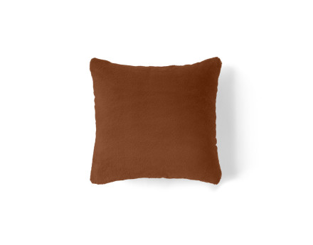 Coussin en fausse fourrure 35x35 cm Crocus