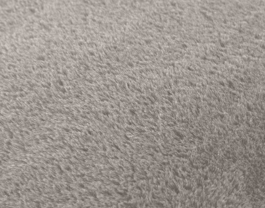 Coussin en fausse fourrure 35x35 cm Crocus