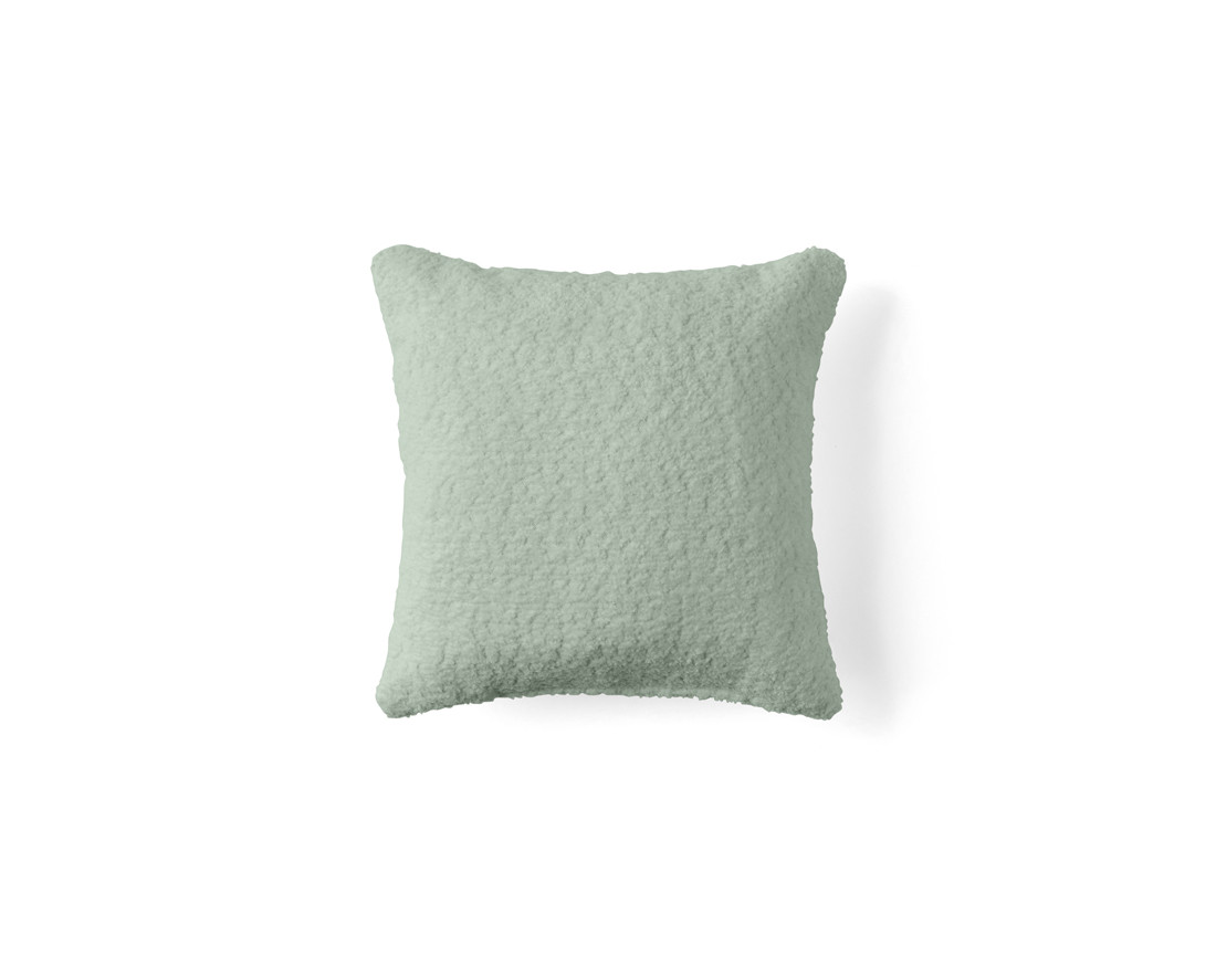 Coussin en tissu bouclette 37x37 cm Rune