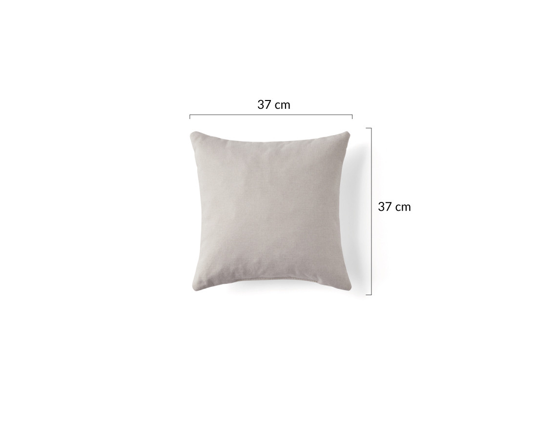 Coussin en tissu 37x37 cm Rune