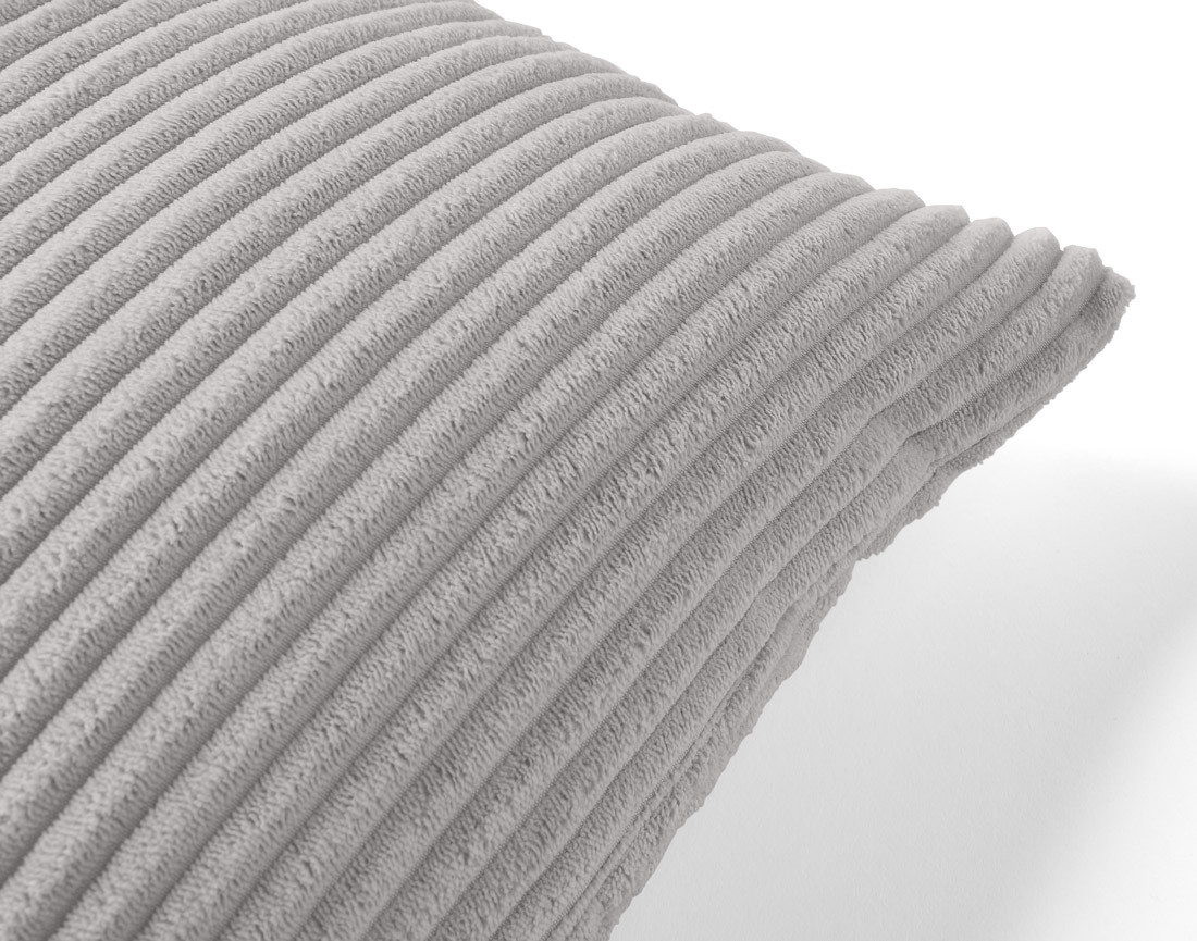 Coussin en velours côtelé 40x40 cm Garance