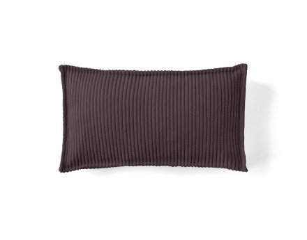 Coussin en velours côtelé 32x57 cm Stella